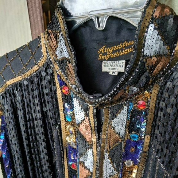 Augustus Impressions Vintage Silk Duster - Picture 4 of 4